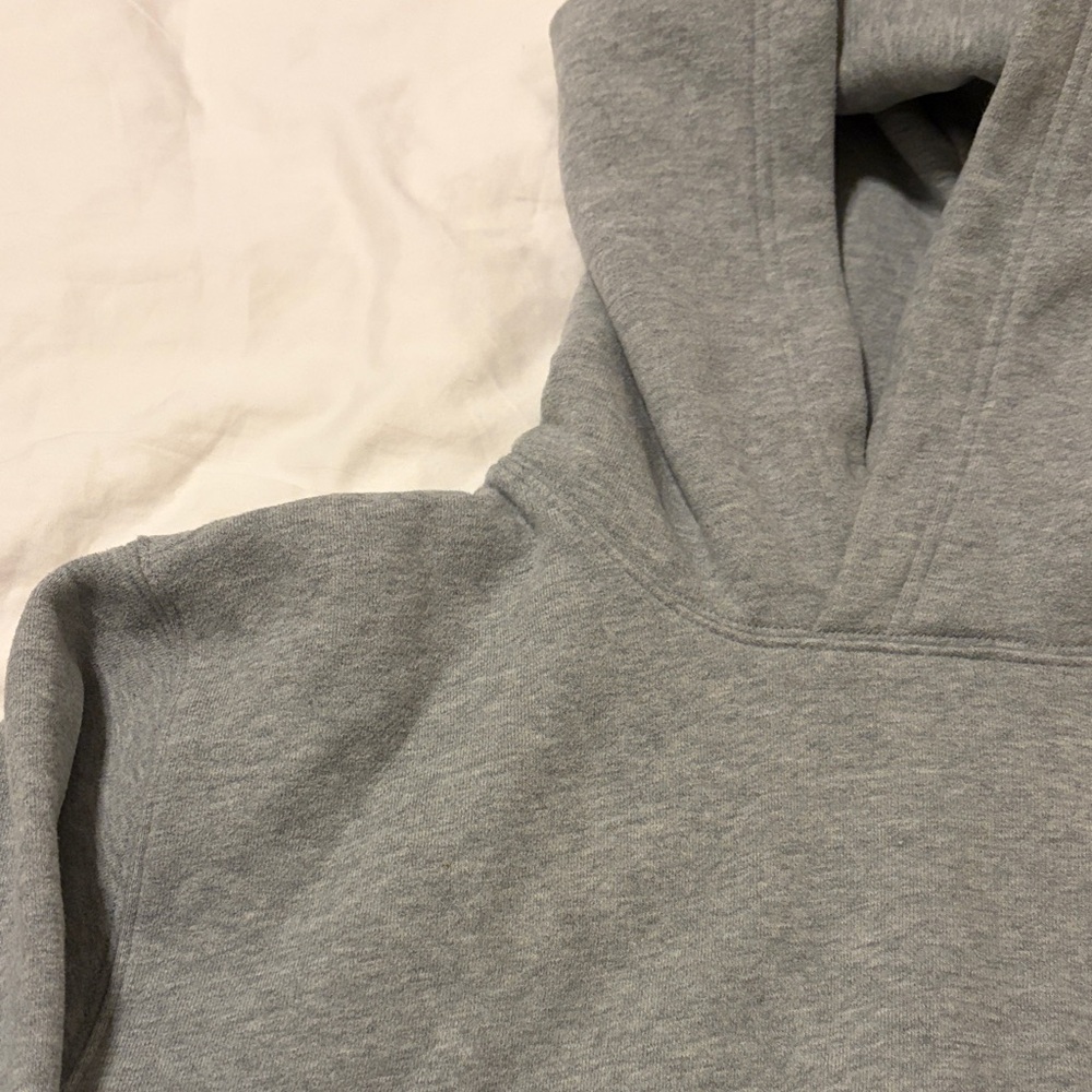 Aritzia TNA Grey Perfect Cropped Hoodie - Picture 6 of 7
